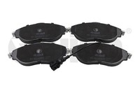 Bremsbelagsatz Scheibenbremse Vika 66981692001 FüR Vw Golf 7 5G1 BQ1 BE1 BE2 BA5