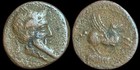 Q. Titius, Roman Republic, Rare Limes Denarius 90 Bce Mutinus Titinus, Pegasus