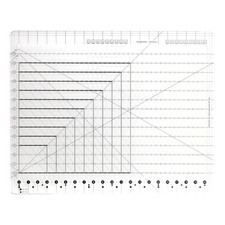 Upgrade 17-3/4 x 22 Large Slotted Quilting Ru...