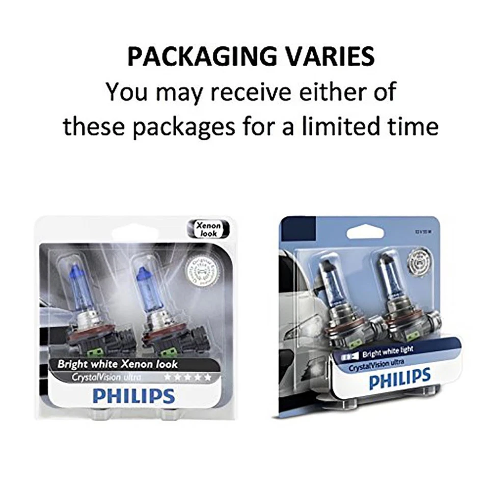 Para 16-18 Buick Envision_WT Philips 2 PIEZAS Faros Bombillas Kit de haz alto + bajo Foto 4 de 4