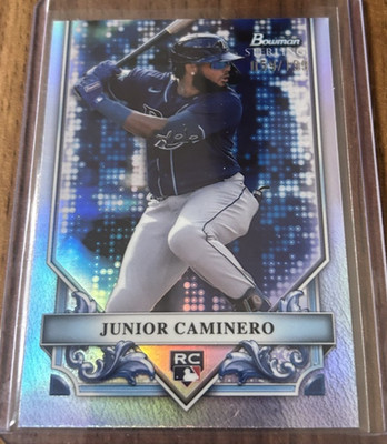 2024 Bowman Sterling - Rookie Junior Caminero #BSR-13 Refractor 059/199 (RC)