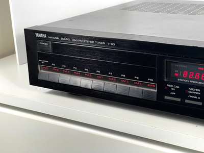 Vintage Yamaha T-80 Natural Sound AM/FM Tuner - Tested - READ