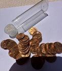36 Coin Lot 1958-D Lincoln Wheat Cents BU Red Uncirculated Pennies