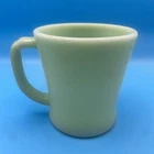 Vintage Fire King Green Jadeite D Handle Mug Some Wear See Pics