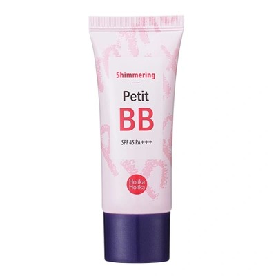 8806334355586 HOLIKA HOLIKA Shimmering Petit BB Cream SPF45 rozświetlający krem 