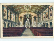 Linen CHURCH SCENE Palm Beach - West Florida FL o/19 A9486
