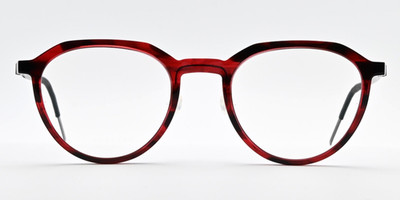 LINDBERG Brille 1046 51-21 T407 135 A115 Acetanium Titan Panto Eckig Havana Rot