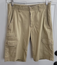 Wearfirst Cargo Shorts  Men's 32 Tan  FREE SHIPPING 