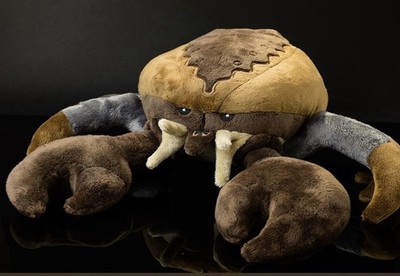 Elder Scrolls Online Mudcrab Plush Gaming Heads Bethesda Rare ESO Toy 14 