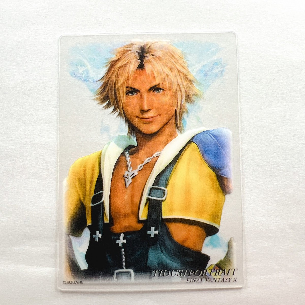 FINAL FANTASY I・II・III・IV・V・VI タツヤ TIDUS #2 Portrait Card Final Fantasy VII Tetsuya Nomura Special