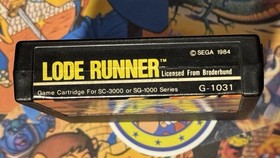 Lode Runner Sega SG-1000 Mark III Japan Import US Seller TESTED