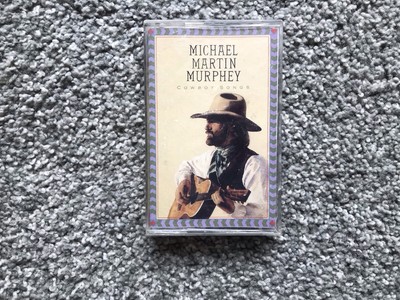 Michael Martin Murphey Cassette  Cowboy Songs   1990 VG Condition