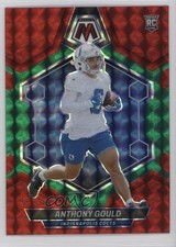 2024 Panini Mosaic Rookies Choice Red & Green Prizm Anthony Gould #391 16wc
