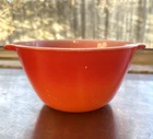 Anchor Hocking Fire King Orange Ombre Cinderella  Bowl 7.5"  1.5 quart  MCM