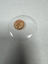 Vintage LD  C Domed Glass Pocket Watch Crystal 36.05mm 16 5 Clear Lens