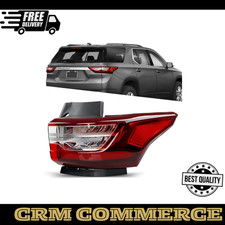 LED Outer Tail Light - Brake Taillight Compatible with Chevy Traverse 2018-20...