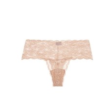 Cosabella Never Say Never Comfie Thong - L/XL NWOT - Beige