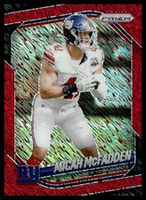 2025 Panini Prizm Red Shimmer Micah McFadden 13/49 #95