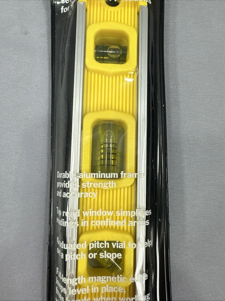 Sears Craftsman 9 Inch Magnetic Torpedo Level 9-39982 - New - Image 4 of 4