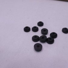  10-Pk Danco 1/4 Beveled Household Washer Rubber Black 9/16" 88581