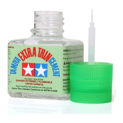 TAMIYA 87038 EXTRA DÜNNER ZEMENT 40ML