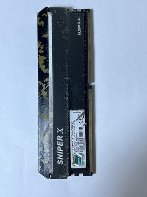 G.SKILL Sniper X Series 8GB DDR4 RAM PC4-19200 2400MHz (F4-2400C17D-16GSXK) 1.2V
