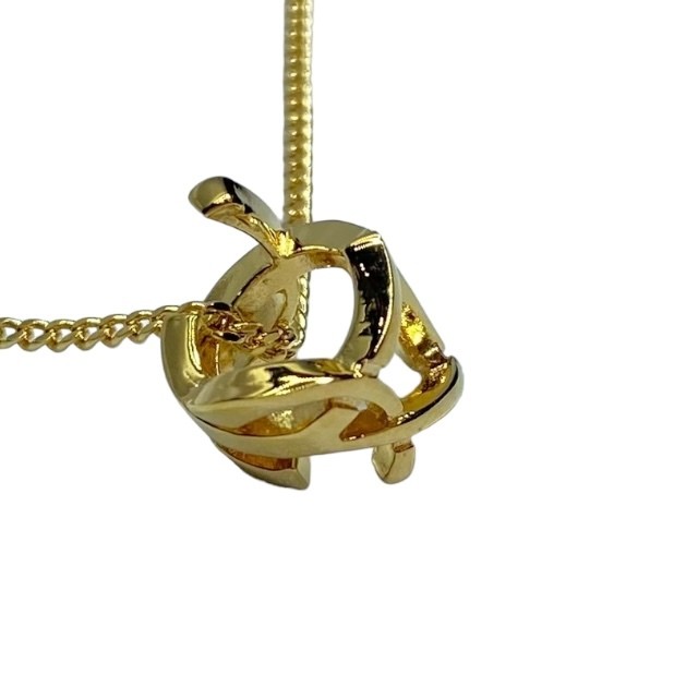 YVES SAINT LAURENT Necklace Ysl Logo Pendant Accessories Gp