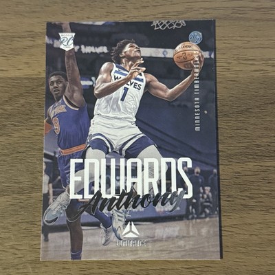 Anthony Edwards Rookie 2020-21 Chronicles Luminance #143 Timberwolves NBA