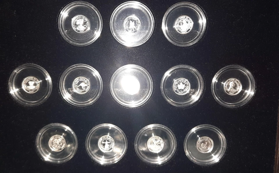 Malawi 24 x 1/25 Oz 999 Silber 5 Kwacha - Investment Coin Set  limitiert  96/150 - Bild 2 von 4