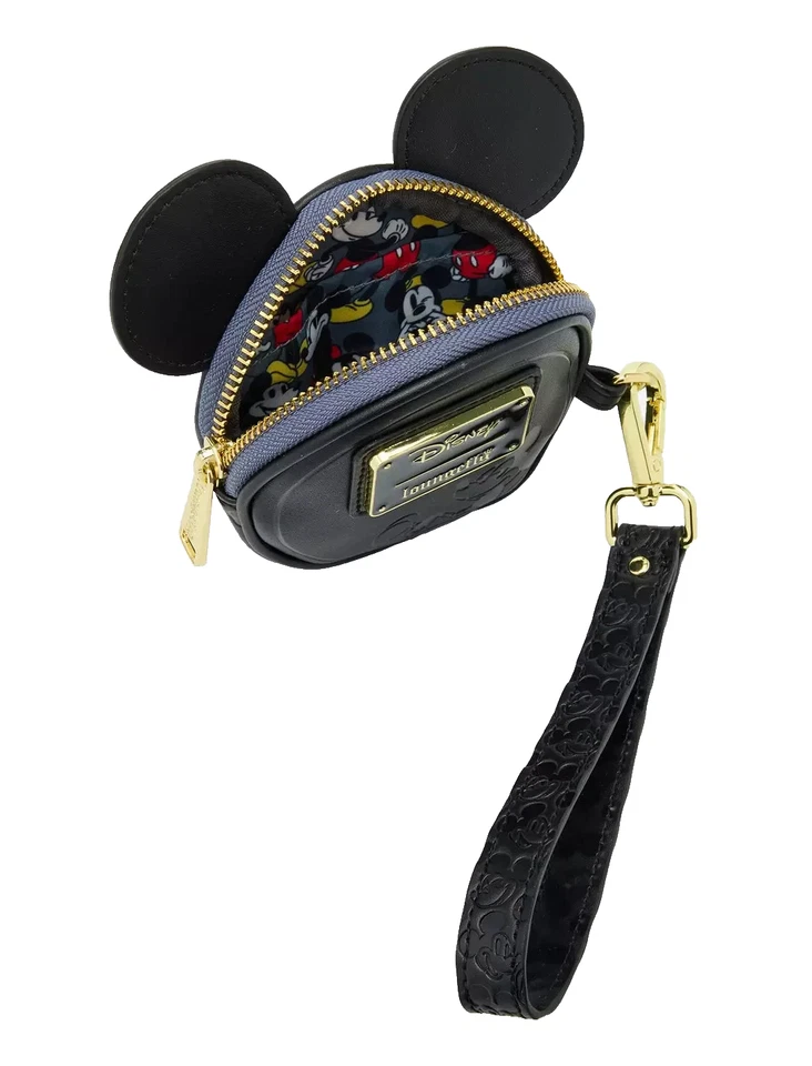 Pin de corcho Loungefly Disney Mickey Mouse exhibición muñeca monedero y pin esmaltado Foto 4 de 4