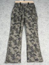 Arctix Women s Snow Pants Small Petite Camo Insulated Cargo Ski Snowboard S/P