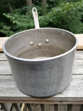 Dura-Ware Aluminum Pot 4 1/2 Qt Model 775 NO LID Commercial Grade NSF