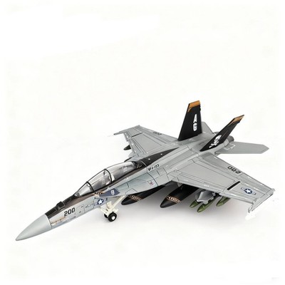 1:72 F/A-18 Hornet Diecast Model Jet 26cm US Navy Fighter Aircraft w/ Stand