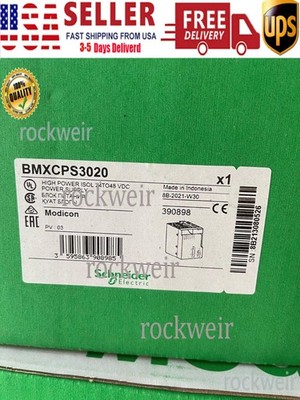 BMXCPS3020     M340 24VDC Power Supply  SHIP US Free TAX