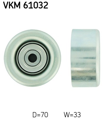 SKF VKM 61032 Umlenk-/Führungsrolle, Keilrippenriemen für LEXUS,TOYOTA