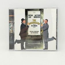 Nathan Lane Matthew Broderick The Producers CD 2001 Broadway Cast Recording VGC