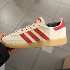 Adidas  Originals HANDBALL SPEZIAL SHOES Cream White/Better Scarlet Women’s 6-10