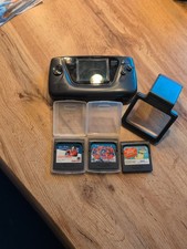 Sega Game Gear Schwarz Handheld-Spielkonsole (PAL) Neue Kondensatoren