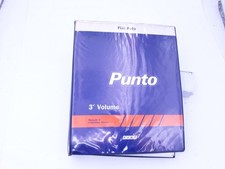 Manuale officina Fiat Punto 176 manuale assistenza tecnica 3^ volume edizio 1997
