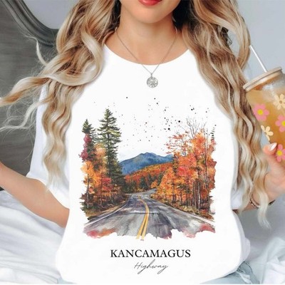 Kancamagus Highway Shirt Travel Gift New Hampshire Trip Lover Souvenir Tee