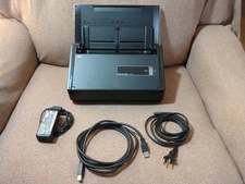 Fujitsu ScanSnap IX500 (PA03656-B005) Black Scanner USB 3.0 Wi-Fi w/pwr Adapter