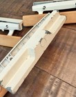 Patio Sliding Glass Door Handle Replacement Mortise Style Wood Handle Pull x3 — photo 6