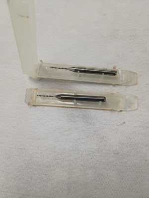 .032'' , 1/32, 80mm #68 Carbide Drill Bit 1/8'' shank .400 Depth 2 pcs