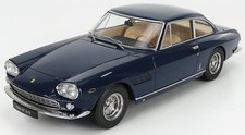 MODELLINO AUTO STATICO KK FERRARI 330 GT 2+2 1964 BLU MODELLISMO SCALA 1/18