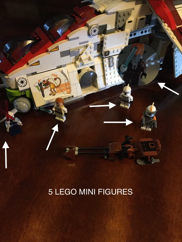 LEGO Star Wars: Republic Gunship (7676) & General Grealous Starfighter (7656) - Изображение 3 из 4