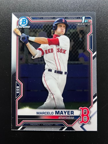 Marcelo Mayer #BDC-174 2021 Bowman Draft Chrome card