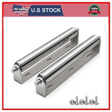 1.5 Inch Stainless Steel Roller Set 11.8 Inch BF Length for Boat Trailer 2 Pack