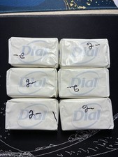6x Dial Antibacterial Soap Bars 4oz Each - Gold/White Formula - Bulk Lot