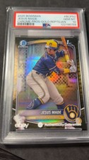 2025 Bowman Jesus Made Chrome- Gold Reptilian /50 PSA 10