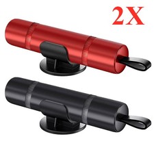 2x Nothammer Auto Gurtschneider, 2 In 1 Gurtschneider Notfallhammer Auto Sicher